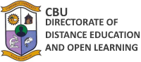 DIRECTORATE OF  DISTANCE EDUCATION  AND OPEN LEARNING