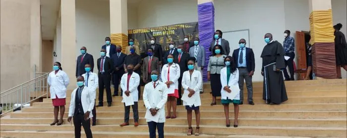 Medical Doctors induction ceremory at Micheal Chilufya Sata School of Medicine