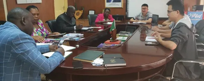 Copperbelt University Signing a Memorundum of Understanding with External Stake Holders