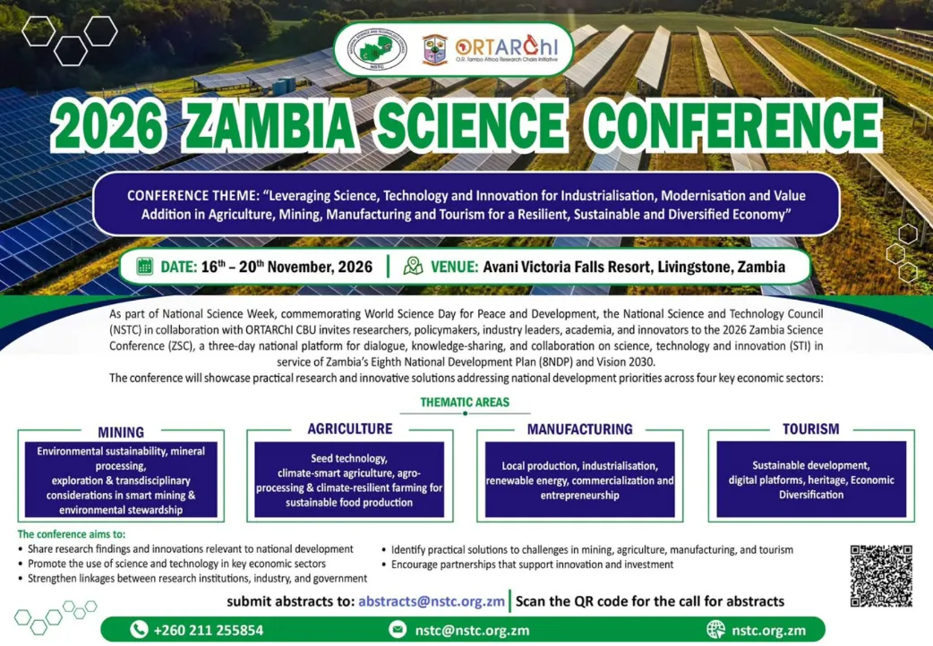 2026 ZAMBIA SCIENCE CONFERENCE 